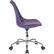 Alt View 12. OSP Home Furnishings - Emerson Office Chair - Purple.
