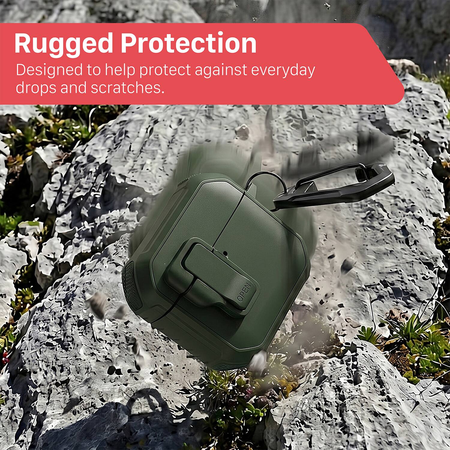 Rugged Protection  
Designed to help protect against everyday drops and scratches.