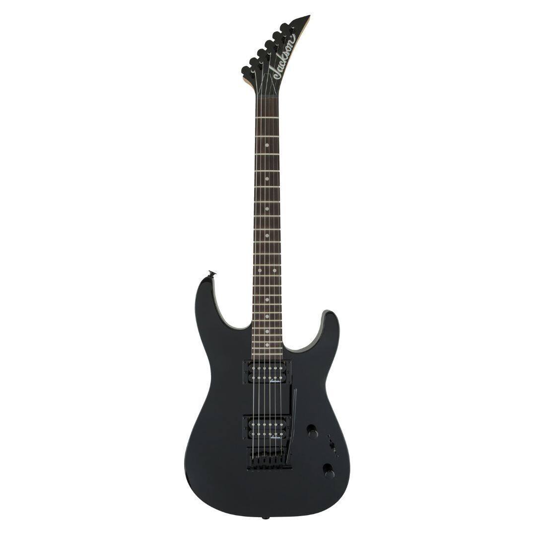 Front. Jackson - Jackson JS Series Dinky JS11, Gloss Black Electric Guitar.