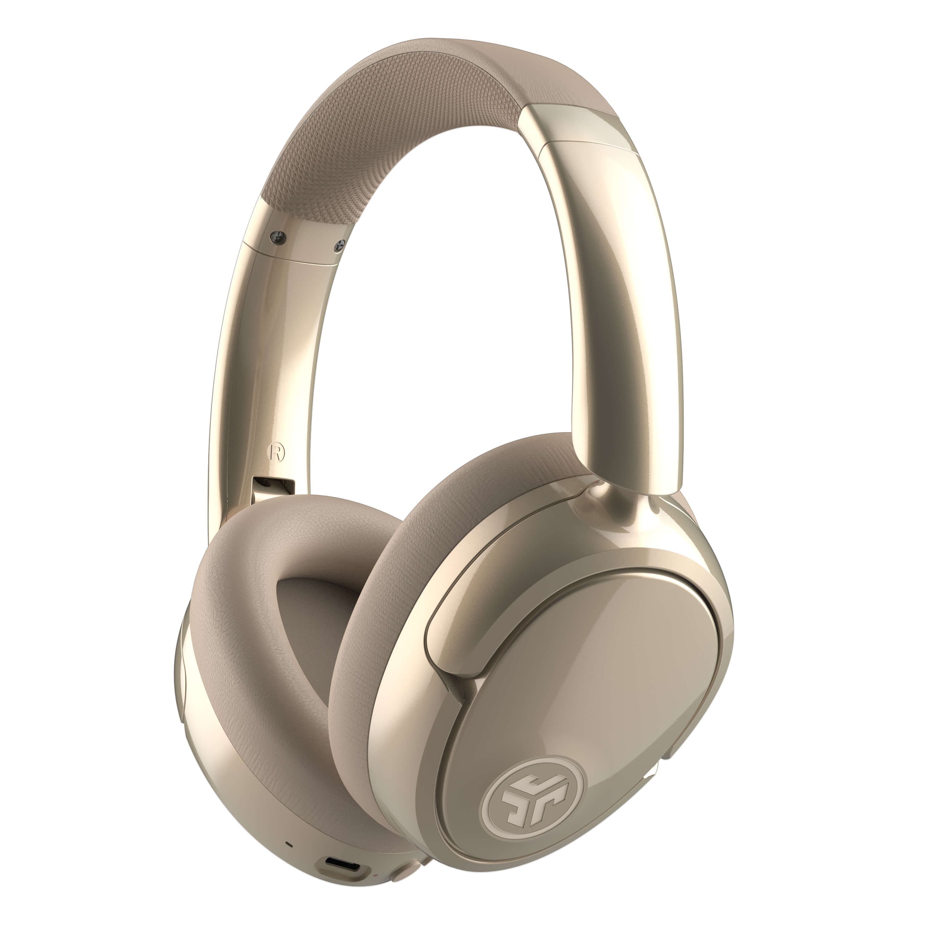 JLab - JBuds Lux ANC Wireless Bluetooth Over-Ear Headphones with Active Noise Cancelling, Spatial Audio & 70+ Hour Battery - Jélle Gold Digger