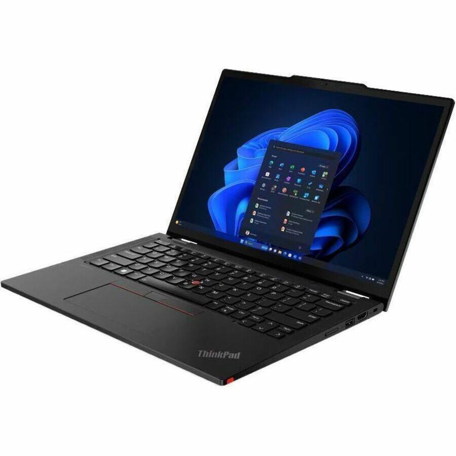 Alt View 5. Lenovo - Lenovo ThinkPad X13 Gen 5 21LW002BUS 13.3" Touchscreen Convertible 2 in 1 Notebook - WUXGA - Intel Core Ultra 7 165U - v - Black.
