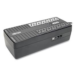 Tripp Lite - INTERNET900U 12 Outlets 900 VA 420 Joules Internet Office Ultra-Compact Desktop Standby UPS USB - Black