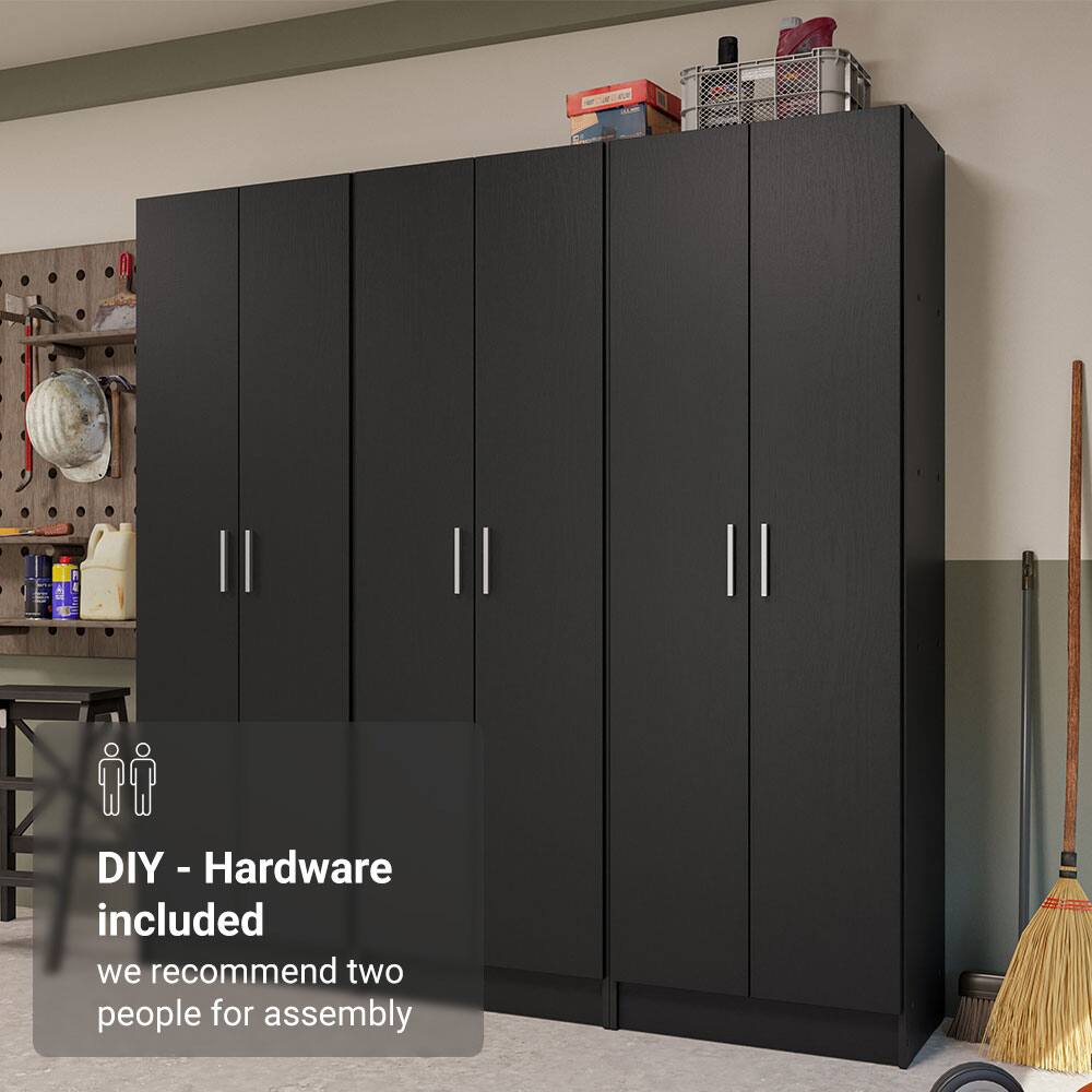 DIY - Hardware included  
we recommend two people for assembly