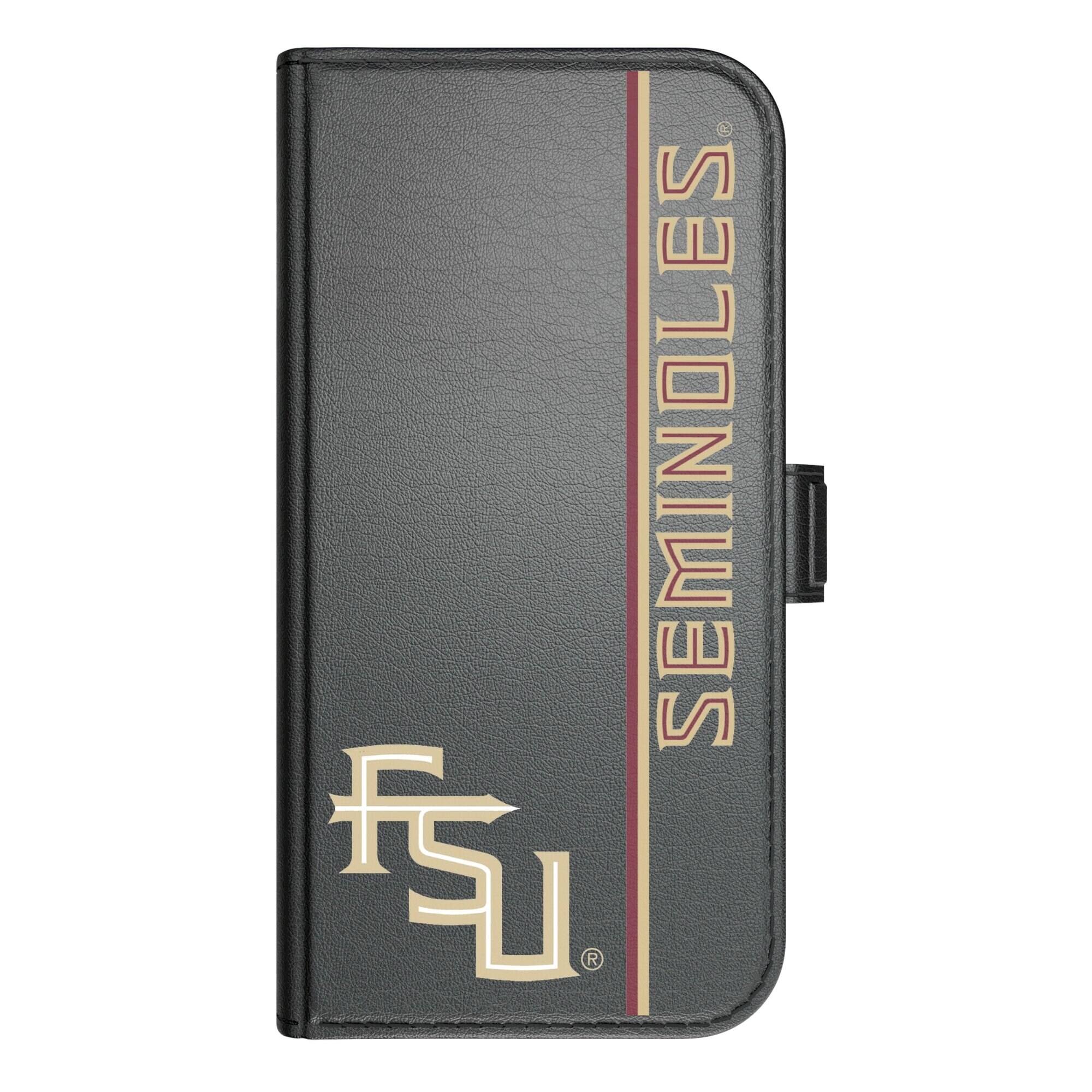 Alt View 2. Keyscaper - Florida State Seminoles iPhone Folio 2.0 Case - 17 Pro - Black.
