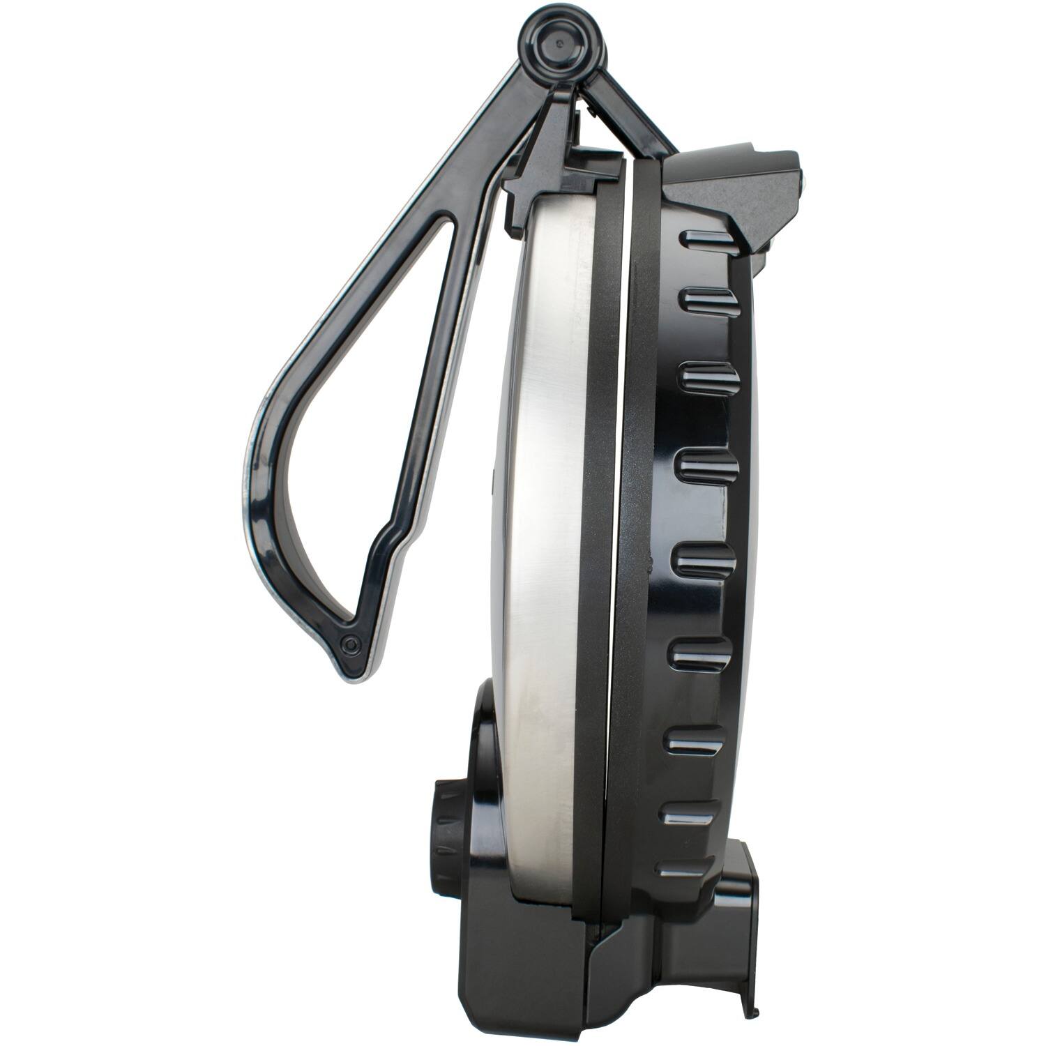 Alt View 6. Brentwood - Brentwood 12 Inch Stainless Steel Nonstick Electric Tortilla Maker - Silver.