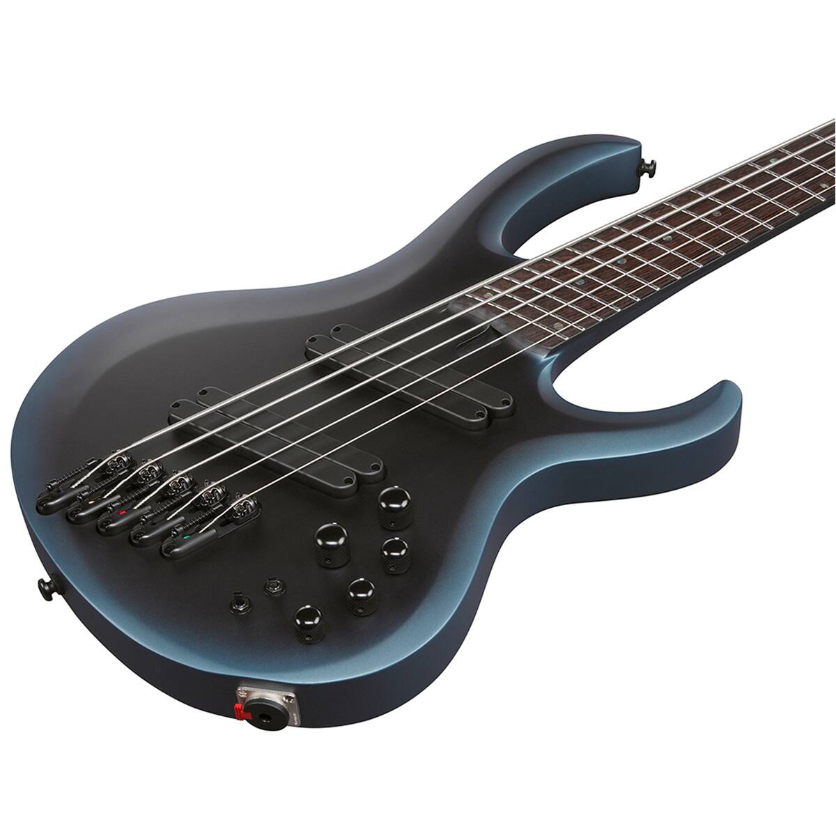 Alt View 5. Ibanez - Ibanez BTB Workshop Series BTB605MS 5-String Electric Bass Guitar, Midnight Arctic Ocean Matte.