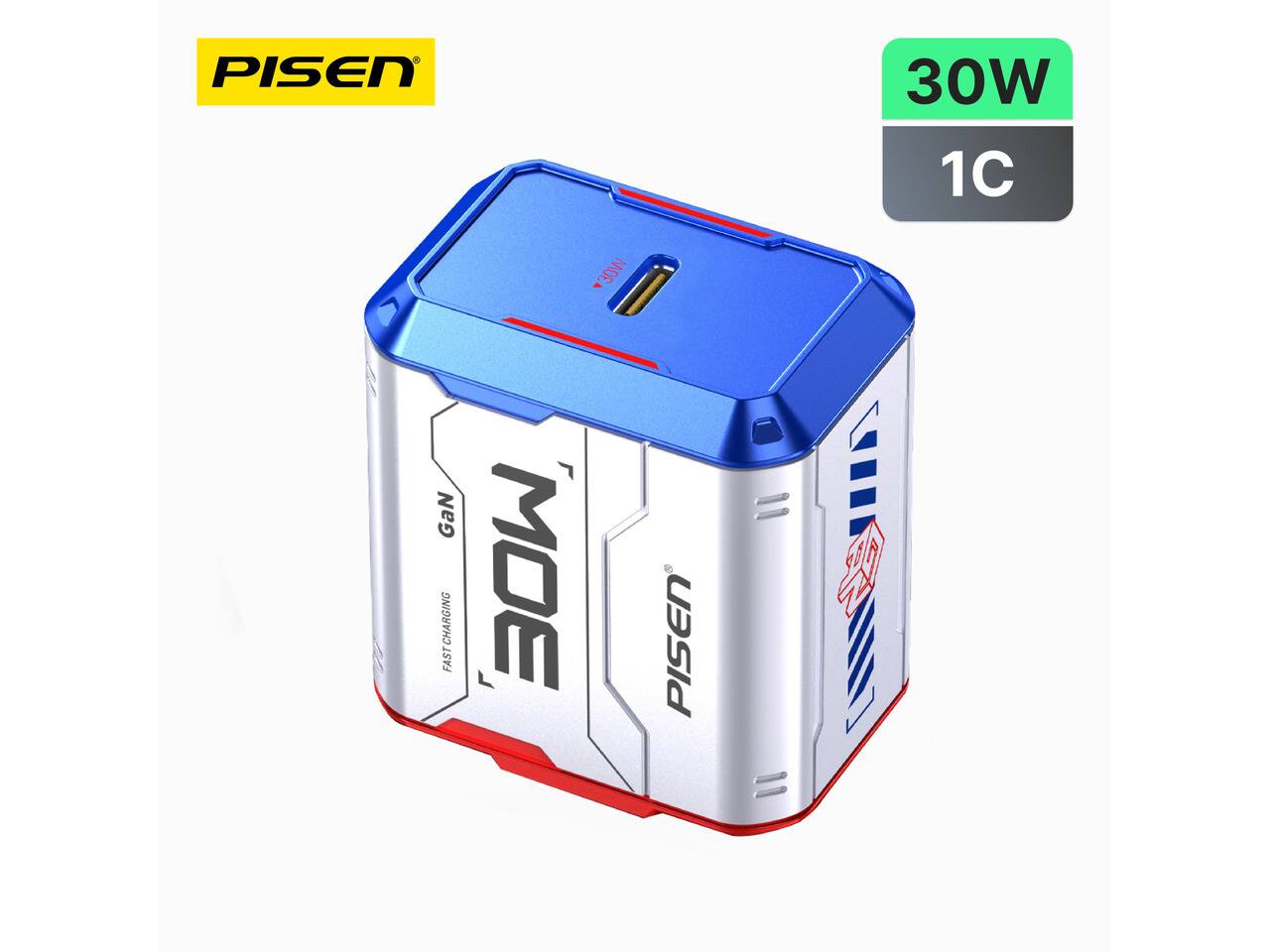 PISEN  
30W 1C  
GaN FAST CHARGING MOE