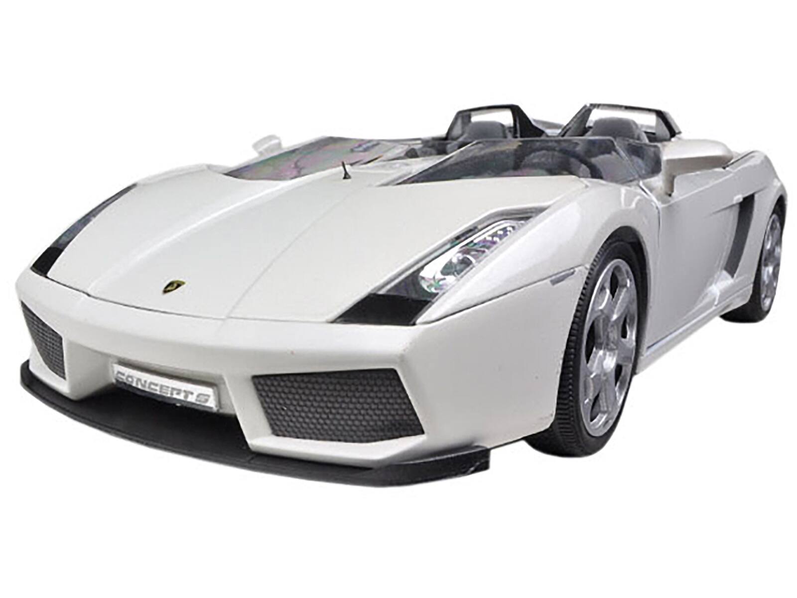 Alt View 1. Motormax - Lamborghini Concept S Pearl White 1/18 Diecast Car Model by Motormax.