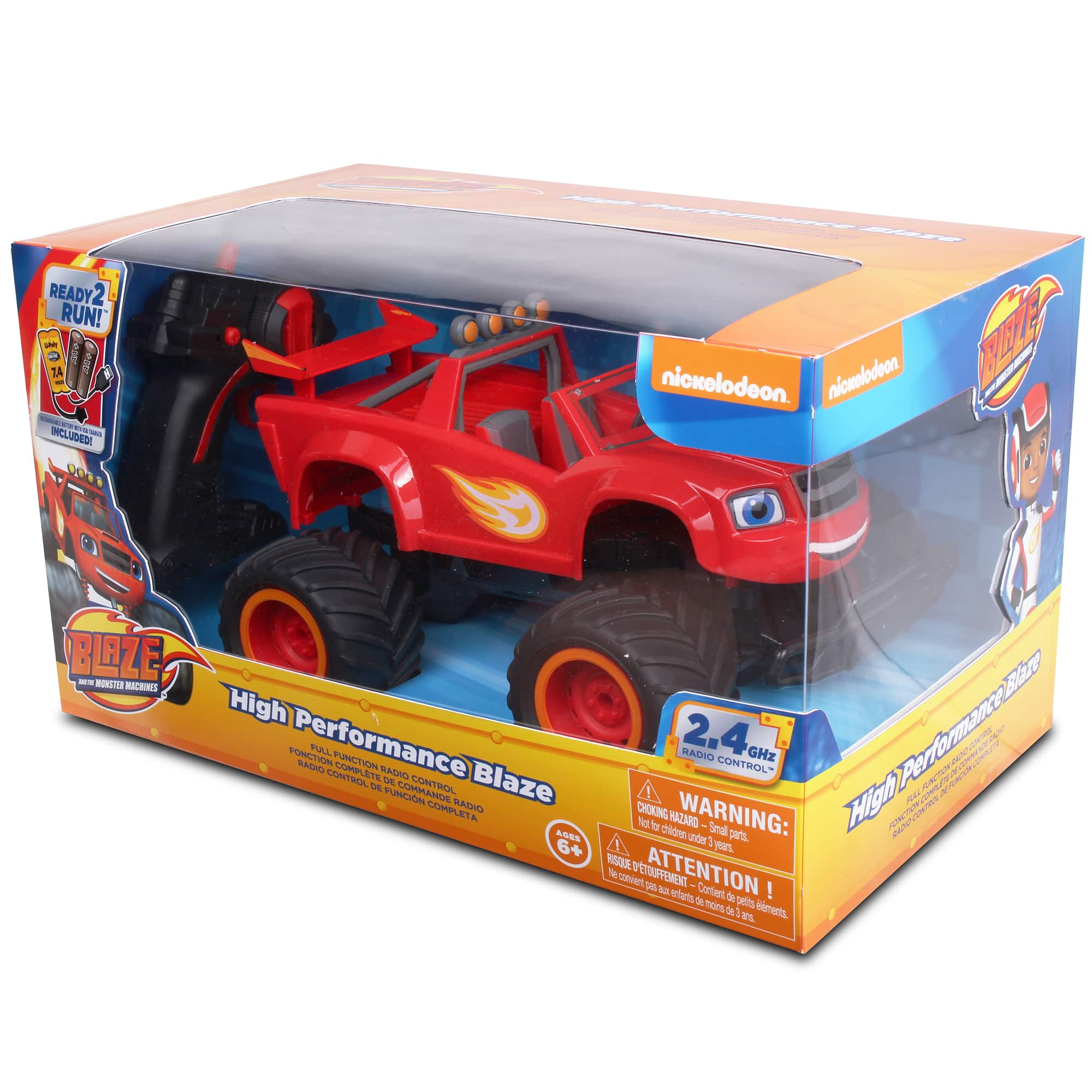 Nkok Blaze & The Monster Machines: Rc Offroad Monster Truck 