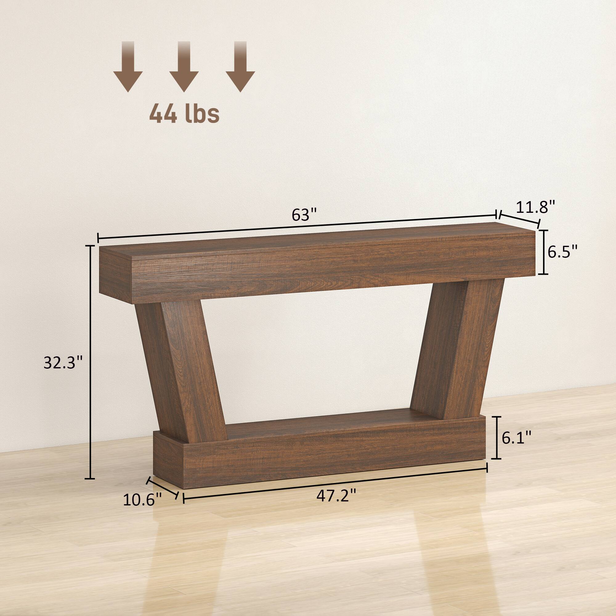 44 lbs  
63"  
11.8"  
6.5"  
32.3"  
6.1"  
10.6"  
47.2"