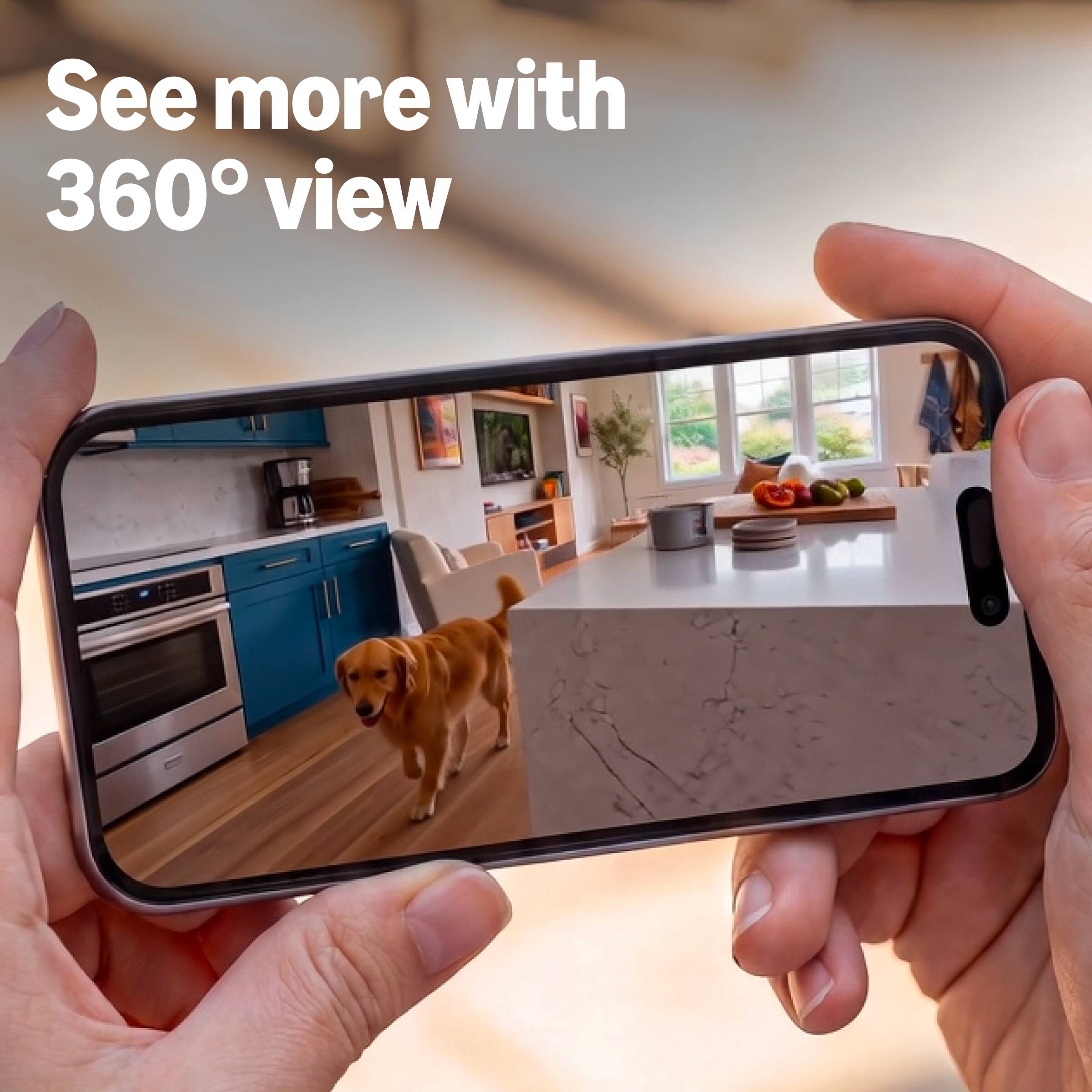 See more with 360° view