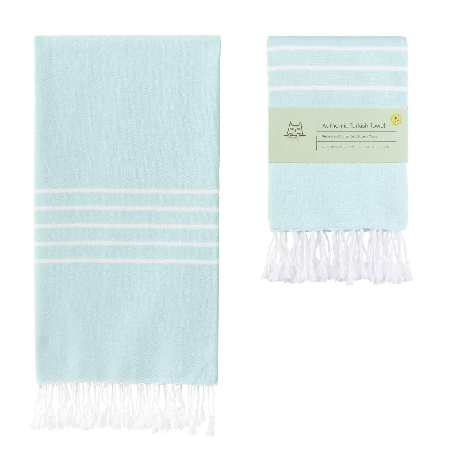 Aquamarine Beach Towel (38" x 71")