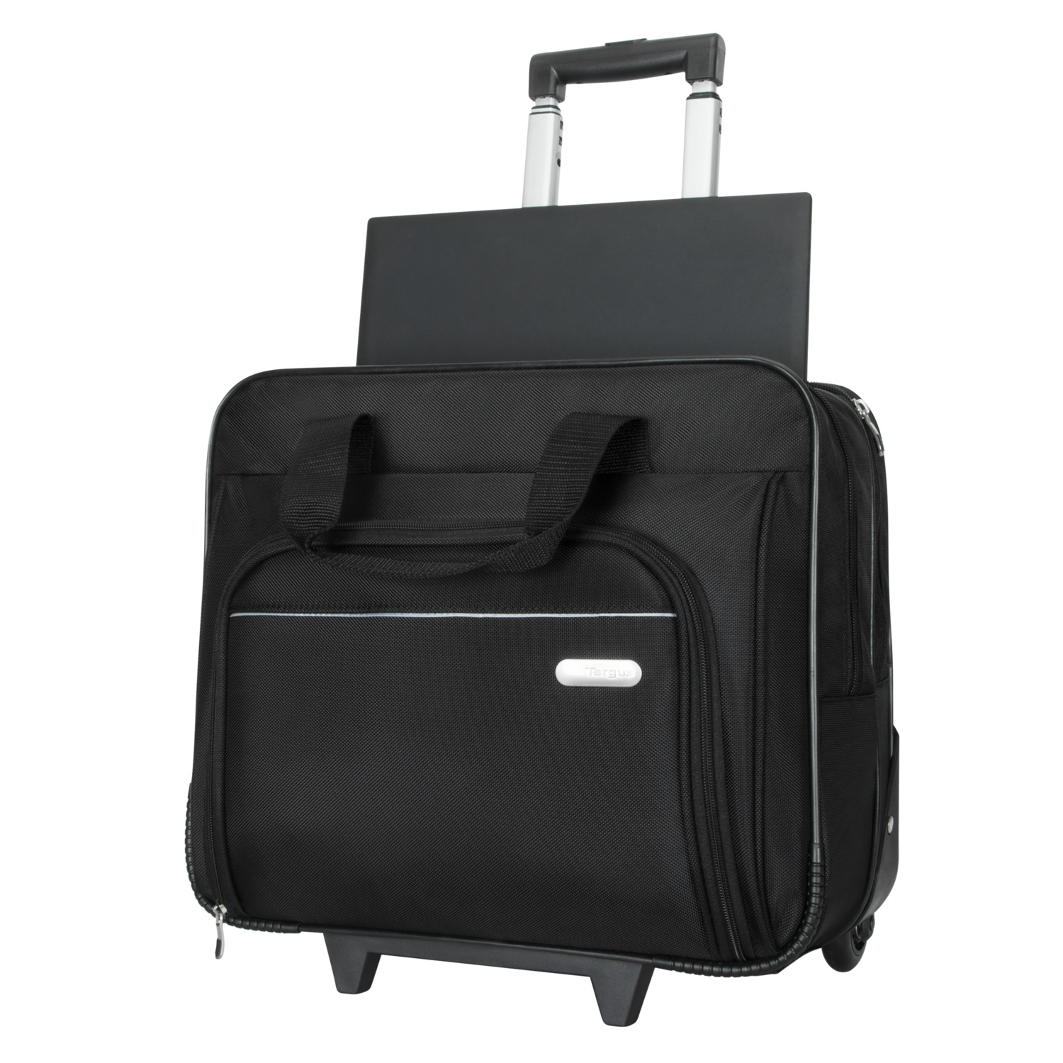 Alt View 24. Targus - Metro Rolling Laptop Case for 15.4" Laptop - Black.