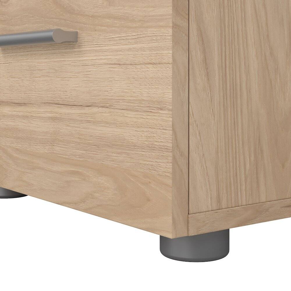 Alt View 9. Tvilum - Pepe 2 Drawer Nightstand, Jackson Hickory - Brown.