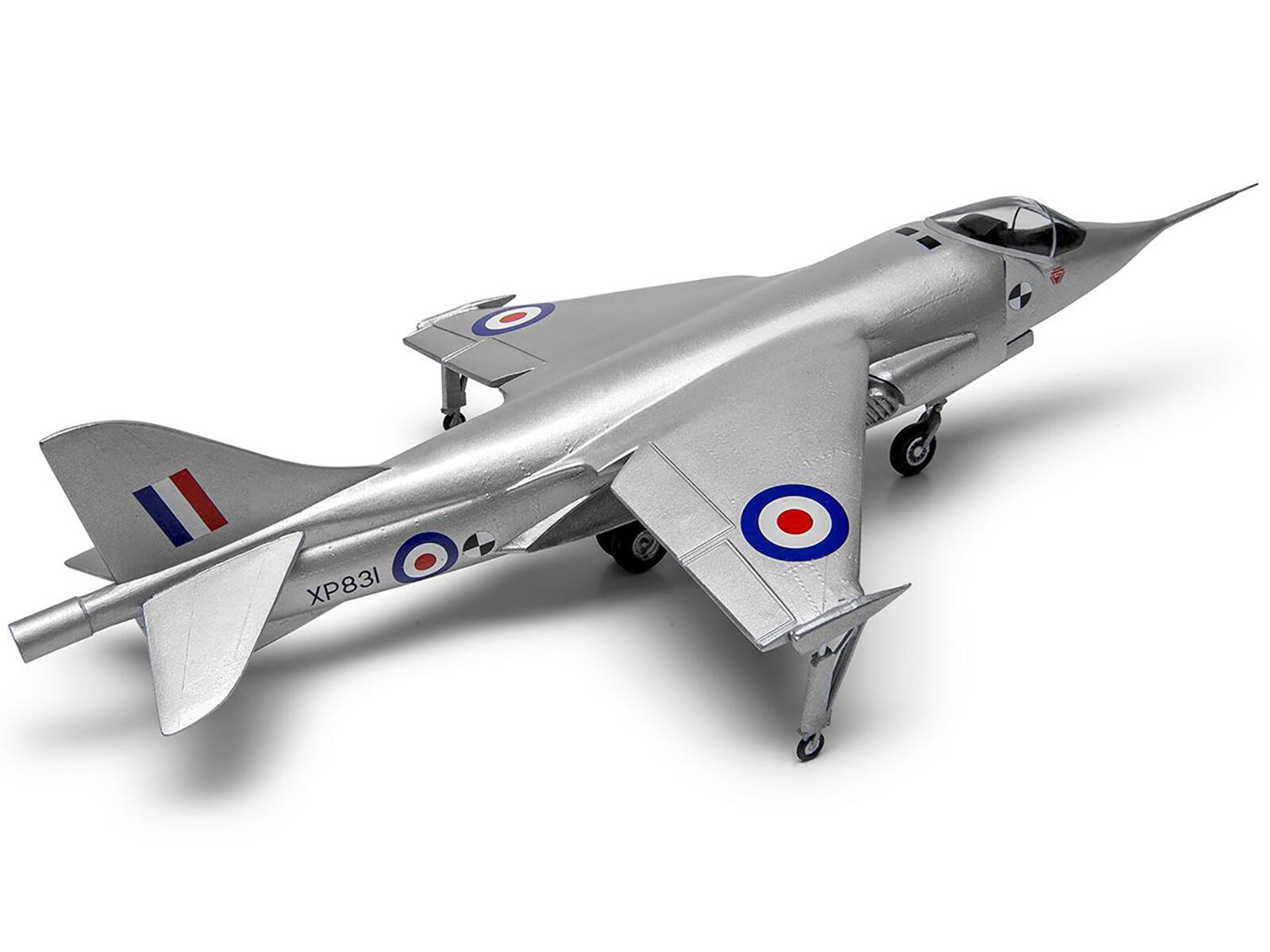 Left. Airfix - Level 1 Model Kit Hawker P.1127 Aircraft 1/72 Plastic Model Kit by Airfix - Multi.