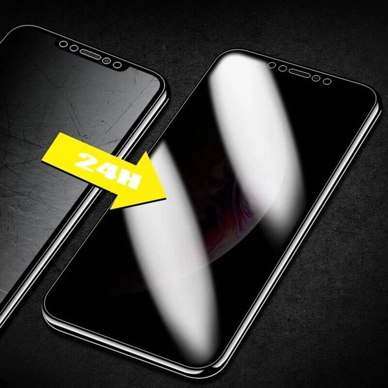 Alt View 6. Home Collection - 2 Pack Privacy Hydrogel Screen Protector for iPhone 17 Pro Anti Spy TPU Film - Transparent.