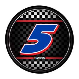 The Fan-Brand - Kyle Larson 17.5" Modern Disc Wall Sign - Multicolor