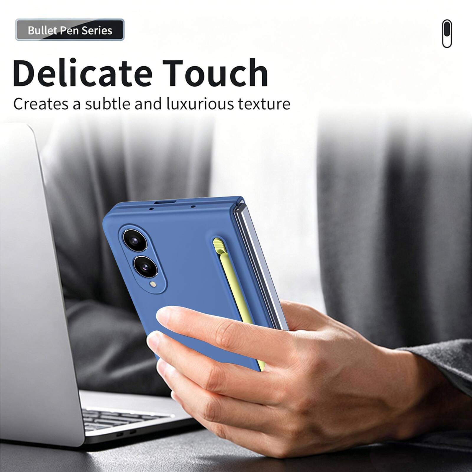 Bullet Pen Series

Delicate Touch  
Creates a subtle and luxurious texture