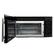 Alt View 4. Forno Appliances - Fornace 1.5 Cu. Ft. Convection Over-the-Range Microwave - Black.