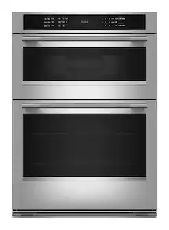 KitchenAid - 30 inch Built-In Electric Convection Combination Wall Oven with with No Preheat Air Fry Mode - Stainless Steel