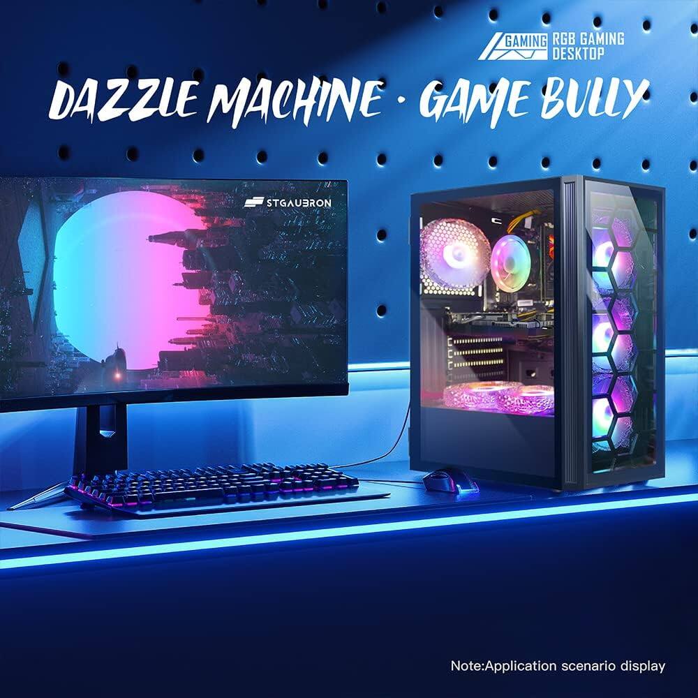 DAZZLE MACHINE • GAME BULLY

GAMING RGB GAMING DESKTOP

Note: Application scenario display