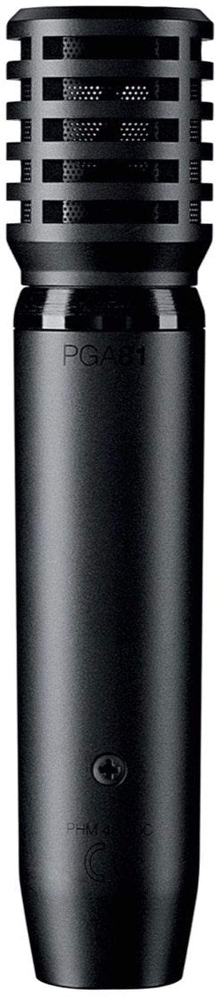 Shure - PGA81 Cardioid Condenser Instrument Microphone with Cable