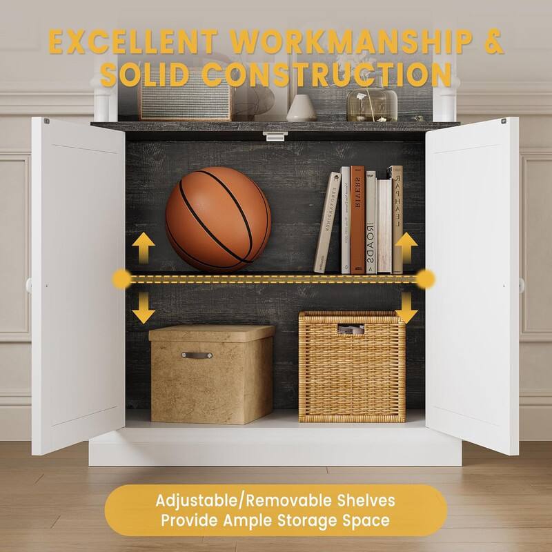 EXCELLENT WORKMANSHIP & SOLID CONSTRUCTION

Adjustable/Removable Shelves Provide Ample Storage Space