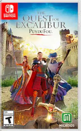 Front. Maximum Games - The Quest for Excalibur: Puy du Fou. - T (Teen 13+)