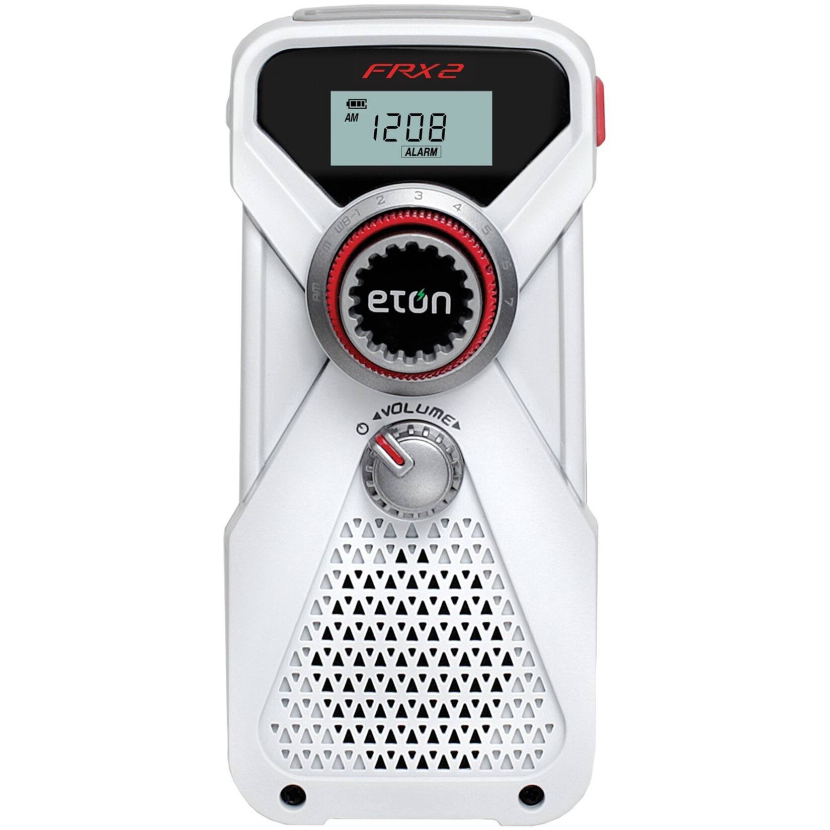 Alt View 16. Eaton - American Red Cross FRX2 Weather & Alert Radio - Red - Red.