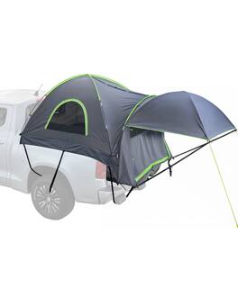 VEVOR - Pickup Truck Tent, Fits 5.5-6.0 ft Truck Tents for Camping, Waterproof PU2000 mm 2-3 Person Sleeping Truck Bed Tent - Gray