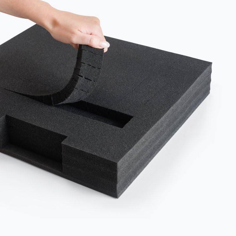 Alt View 9. On Stage Stands - On-Stage Drawer Foam (RDF2000),Black - Black.
