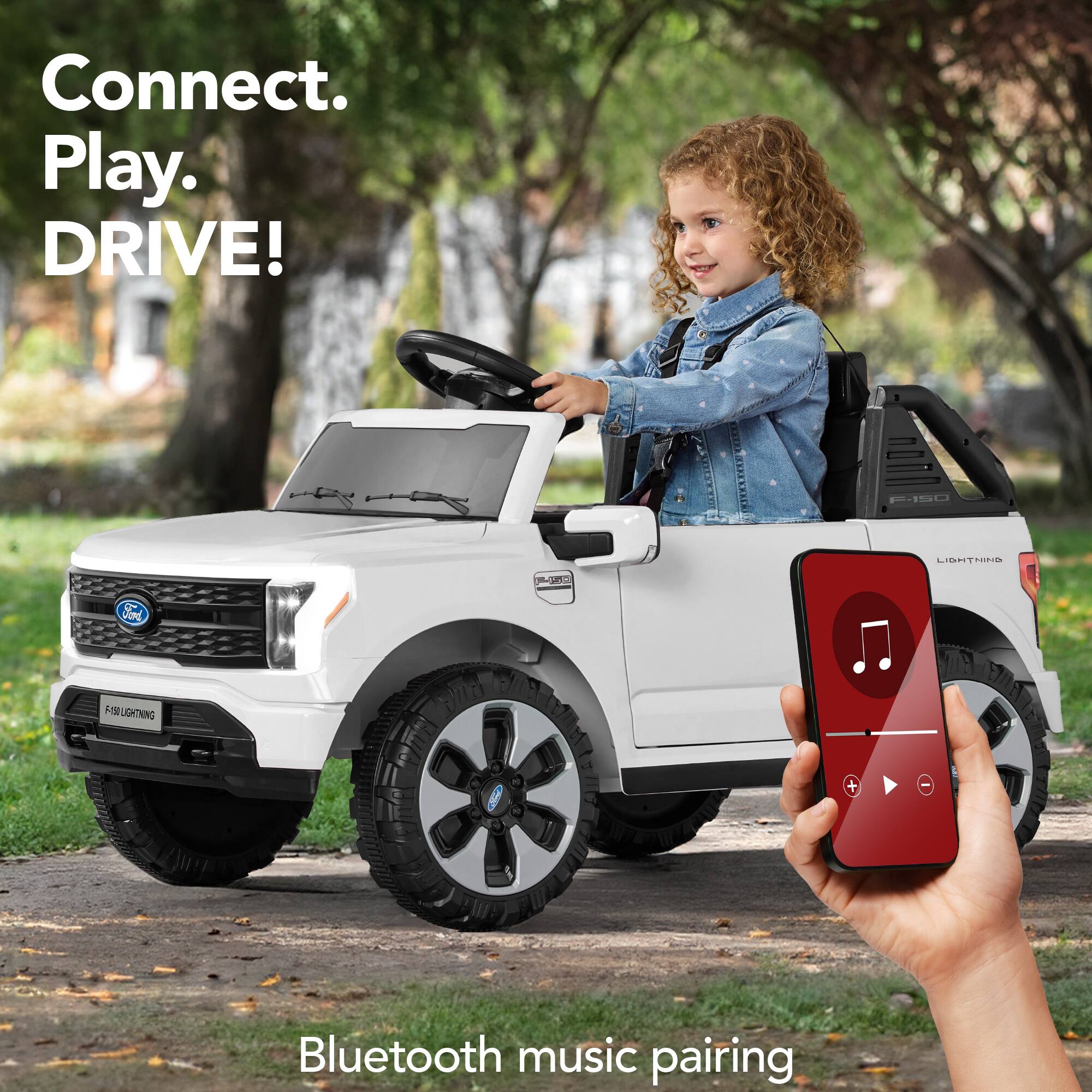 Connect. Play. DRIVE!  
Bluetooth music pairing
