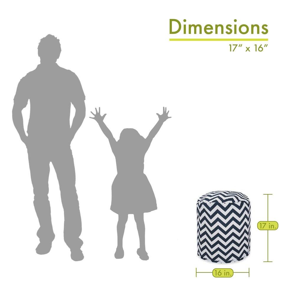 Dimensions: 17" x 16"