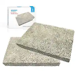 HQRP - 2-Pack Humidifier Water Panel Filter Pads for Honeywell HE260 HE360 HE200 HE250 Replacement HC26A1008