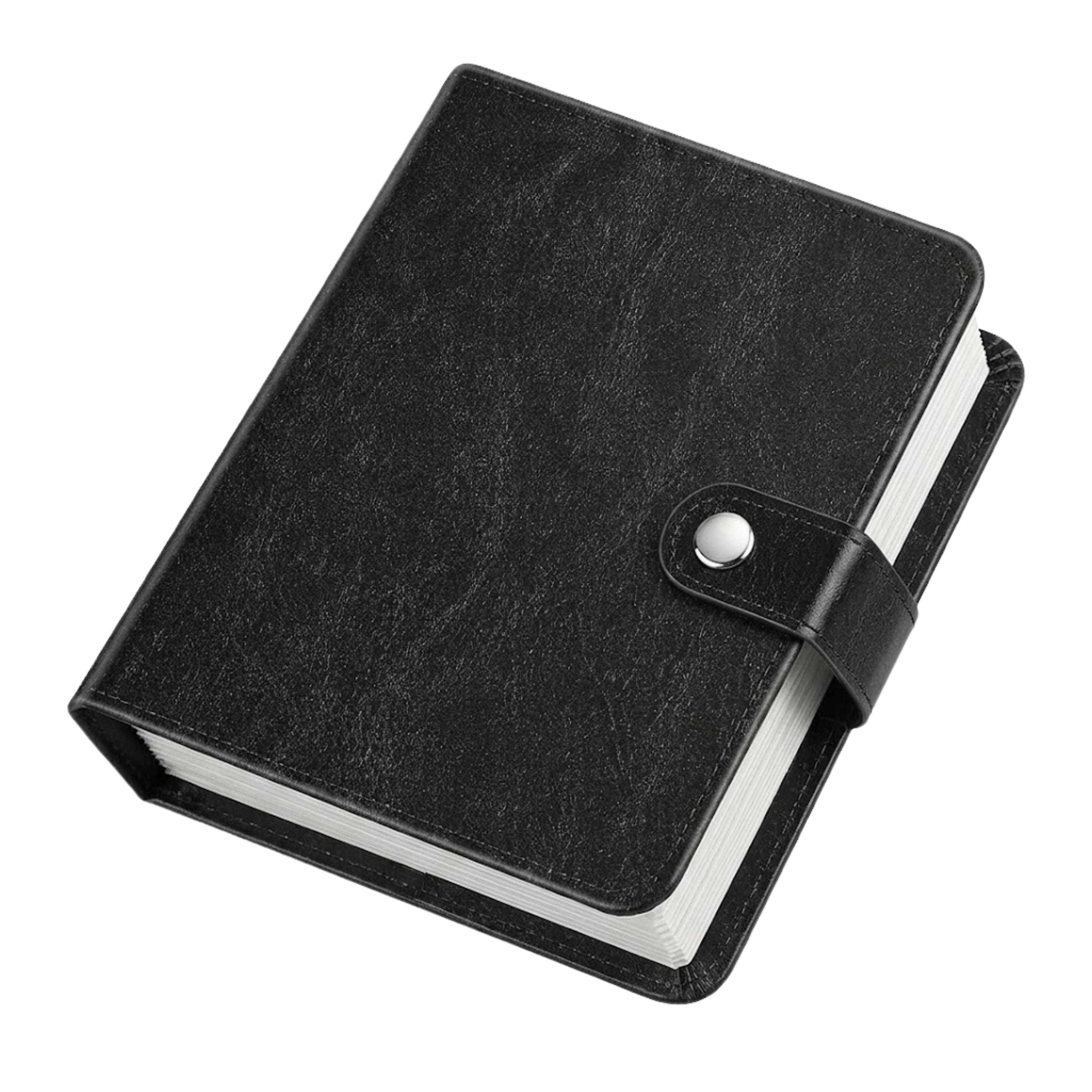 Kitcheniva - Mini Photo Album Book 52 Pockets Compact Storage for 3.5x4.25 Inch Polaroid Films Vintage Black price history on PriceWatchPro