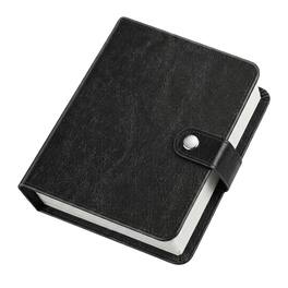 Kitcheniva - Mini Photo Album Book 52 Pockets Compact Storage for 3.5x4.25 Inch Polaroid Films Vintage Black