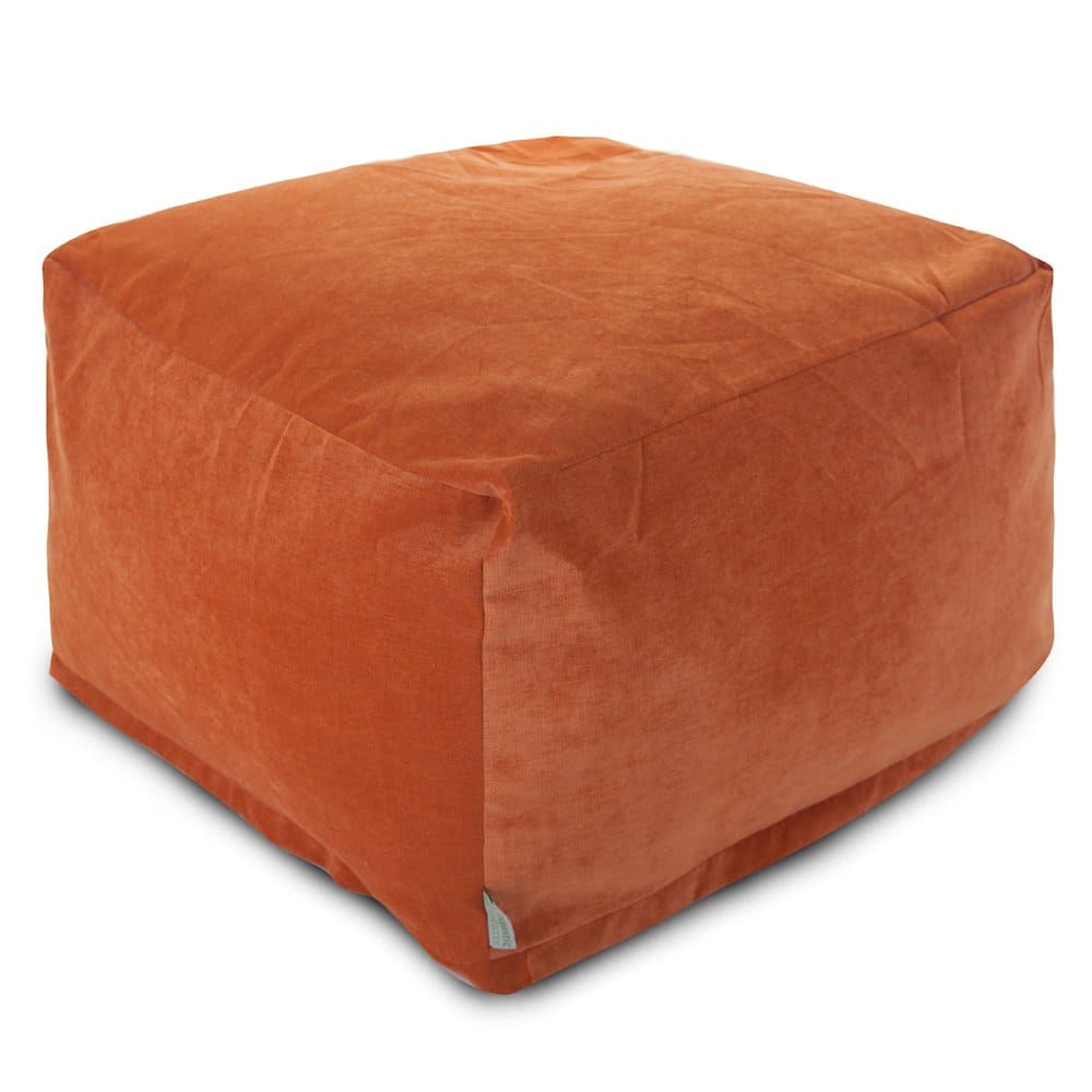 Majestic Home - Ottoman Pouf Villa - Orange