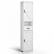 Left Zoom. LOVMOR - Metal Pantry Storage Cabinet with Freestanding Cupboard and Retractable Doors - White.