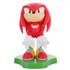 Front. Cable Guys by Exquisite Gaming - Cable Guys: SEGA - Knuckles Earbud & Phone Holder.