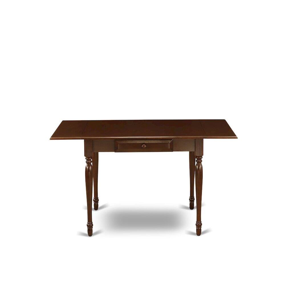 Alt View 8. East West Furniture - 3 Piece Dining Table Set - Red.