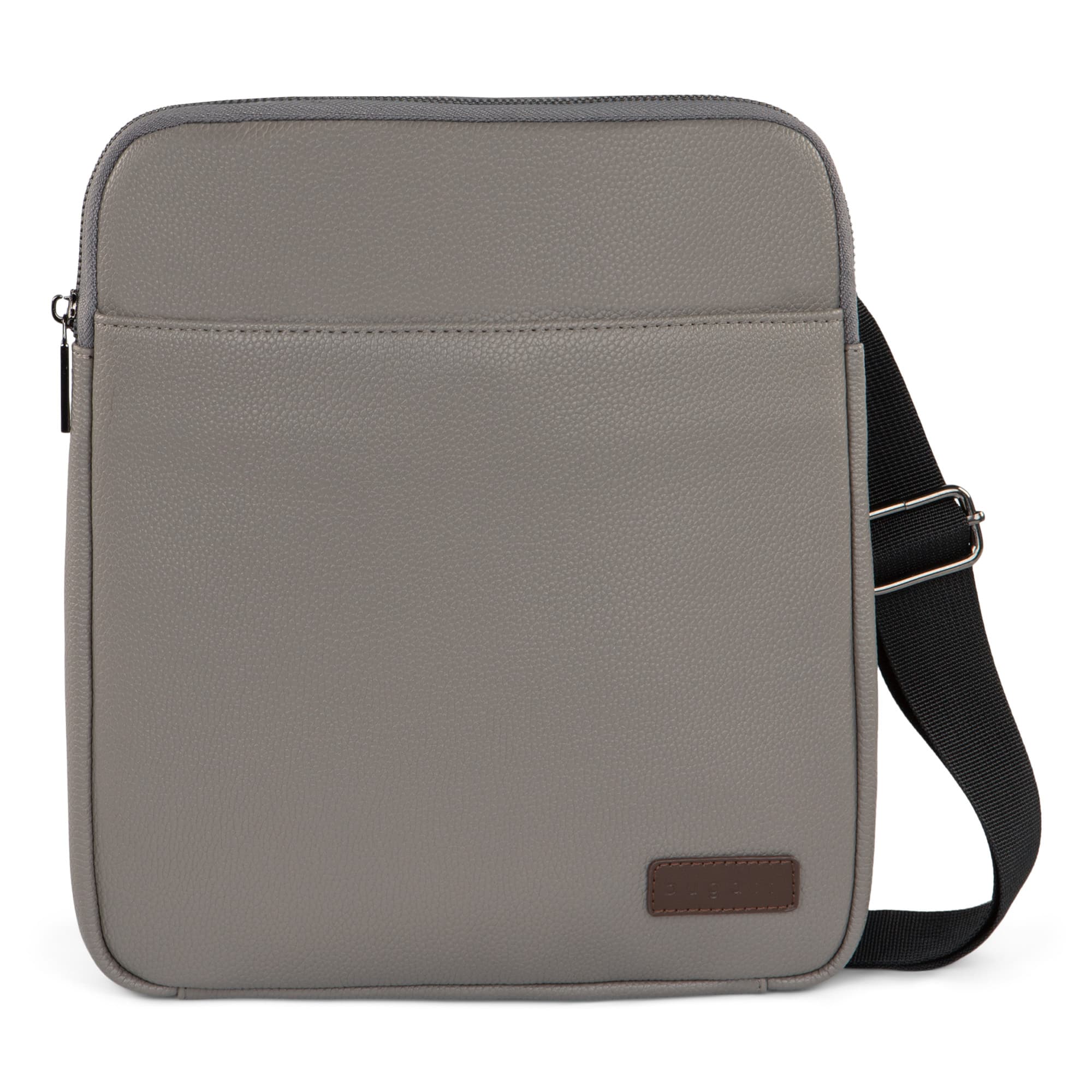Front. Bugatti - Contrast collection - Crossbody bag - Gray.