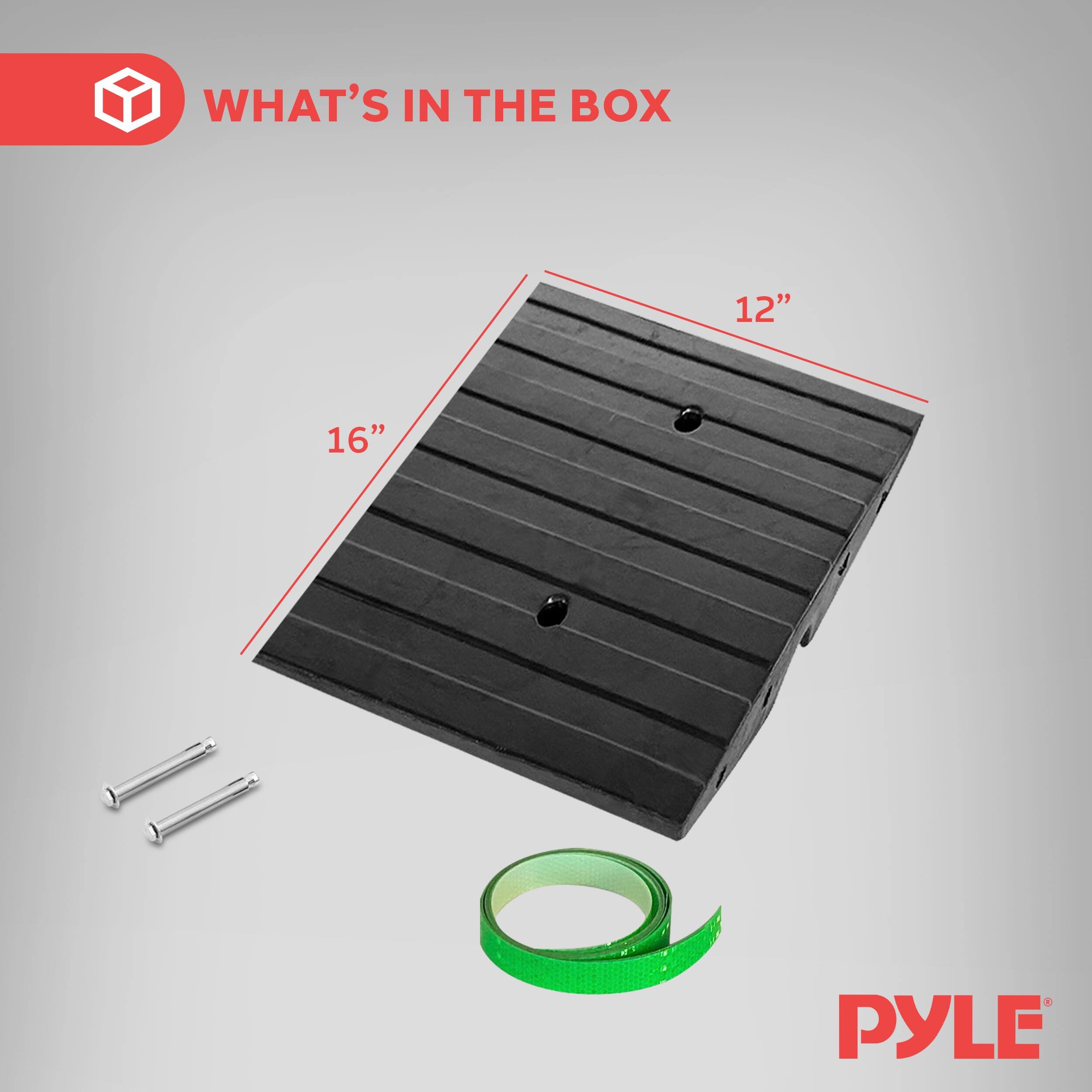 WHAT'S IN THE BOX

12" 16" PYLE