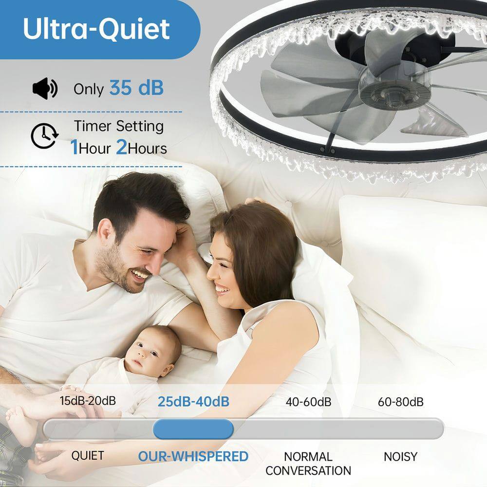 Ultra-Quiet

Only 35 dB

Timer Setting
1 Hour 2 Hours

15dB-20dB QUIET
25dB-40dB OUR-WHISPERED
40-60dB NORMAL CONVERSATION
60-80dB NOISY
