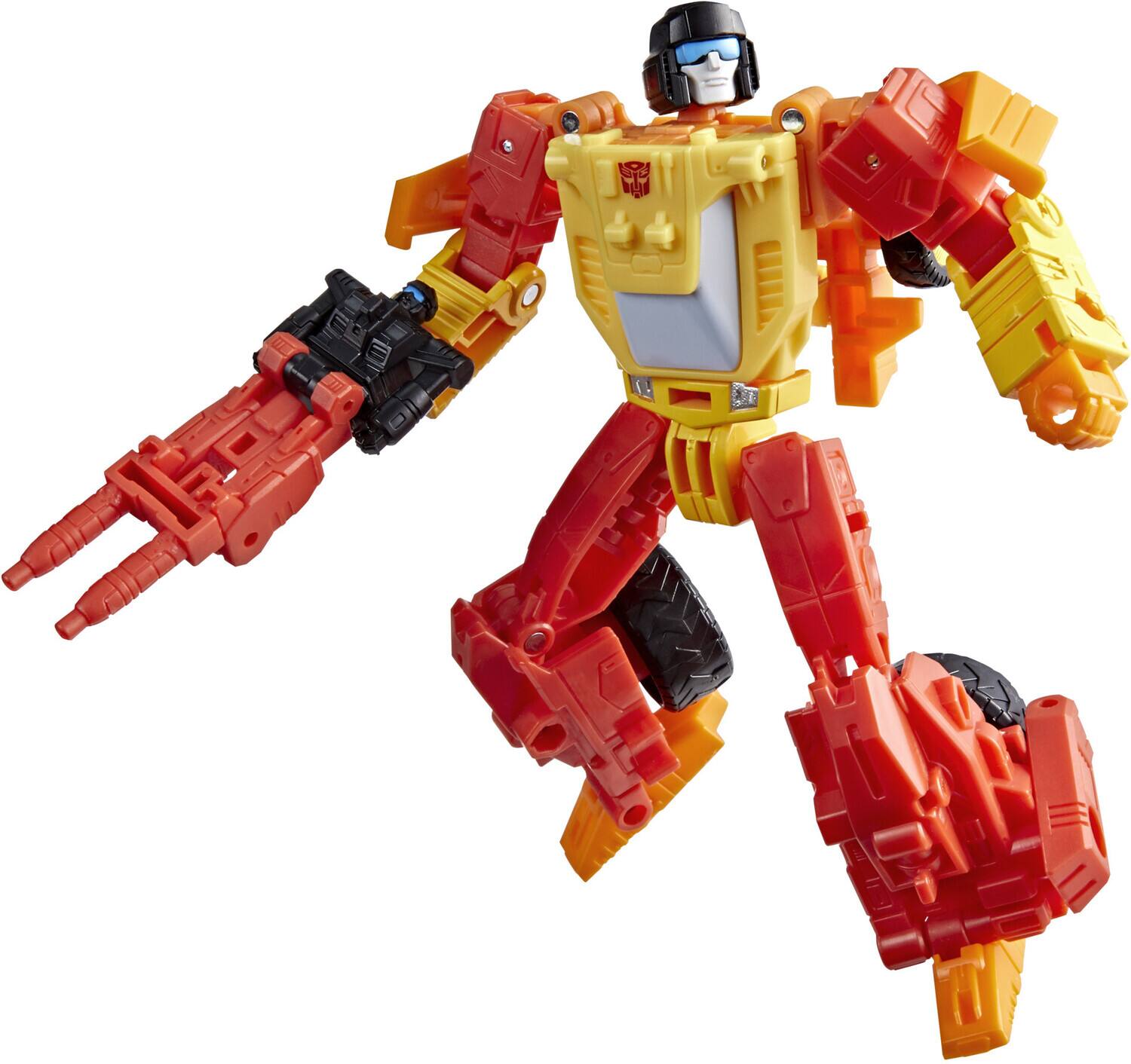 Alt View 1. Hasbro - Hasbro Collectibles - Transformers - Age of the Primes - Deluxe Class Targetmaster Sureshot Action - COLLECTIBLES - Multicolor.