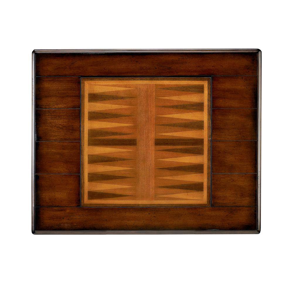 Angle. Butler Specialty - Bannockburn Game Table - Dark Brown.