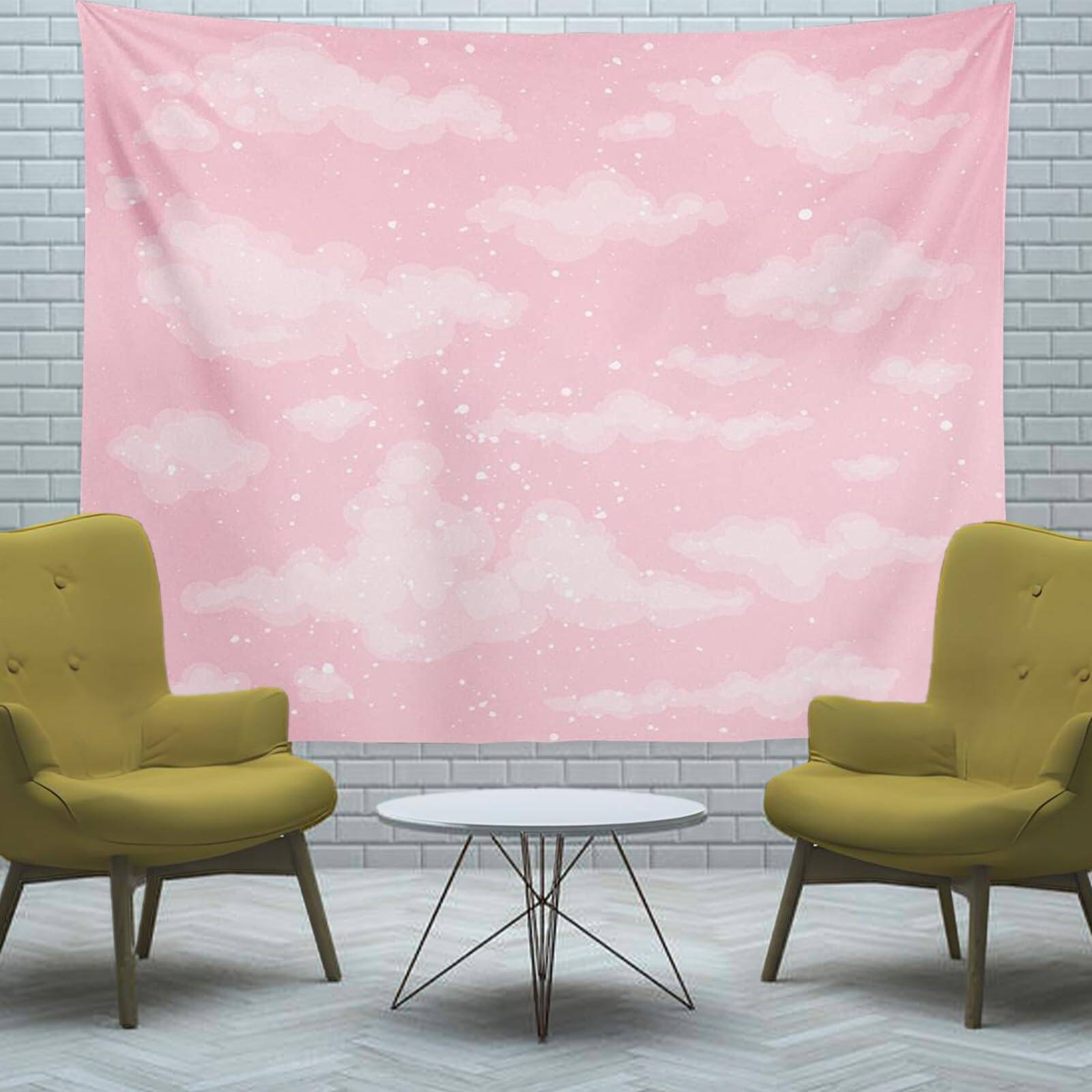 Alt View 6. Dapper Styles - Cloud Tapestry For Bedroom Decor Aesthetic Home Decorations Backdrop Cute Heaven Sky Tapestries Wall Hanging - Default.