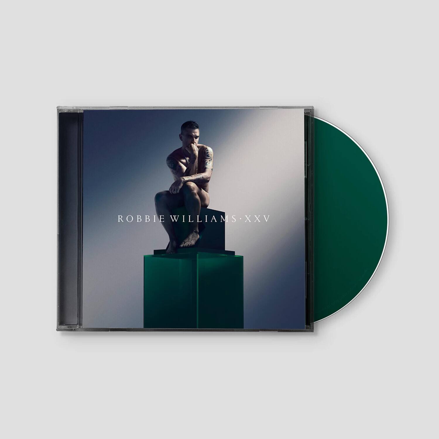 Robbie Williams - XXV - Limited Alternative Artwork: Green Version   - COMPACT DISCS [CD] price history on PriceWatchPro