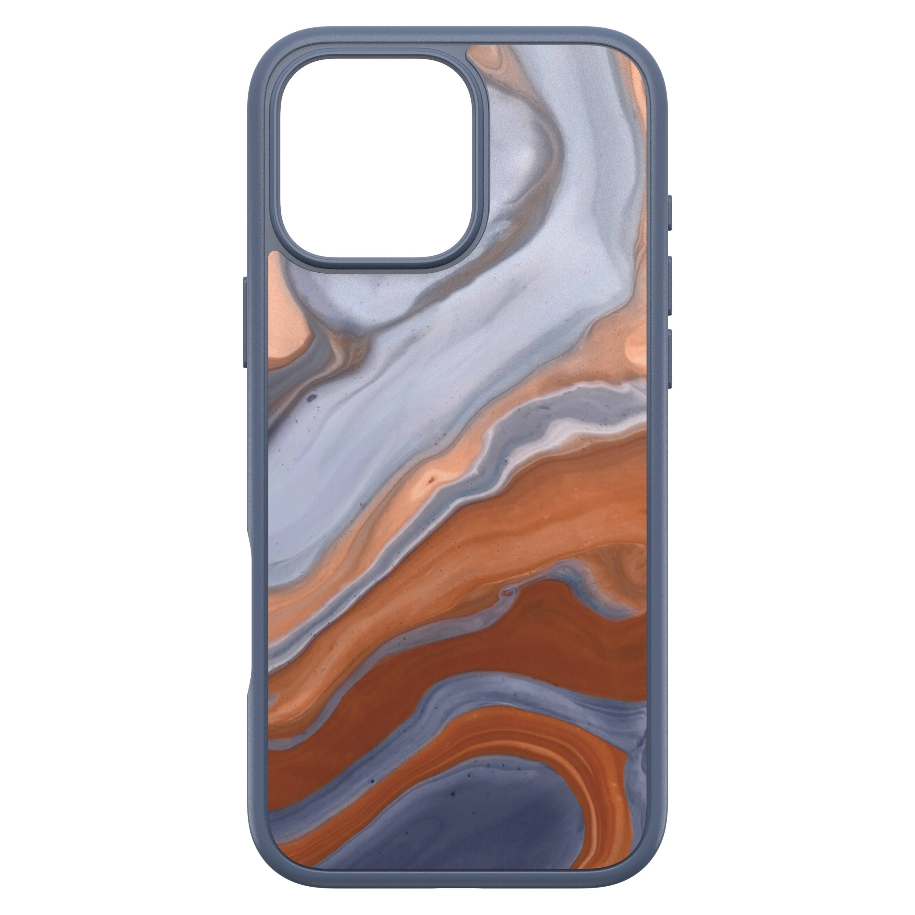 Angle. OtterBox - Symmetry Series Hard Shell for MagSafe for Apple iPhone 16 Pro Max - High Desert Agate.