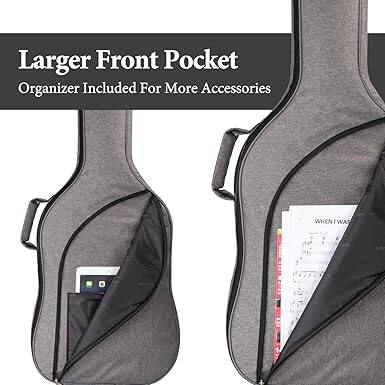 Larger Front Pocket  
Organizer Included For More Accessories