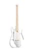 Front. Donner music - Donner HUSH™ I PRO Acoustic-Electric Travel Guitar Kit with Sound Effects White - White.